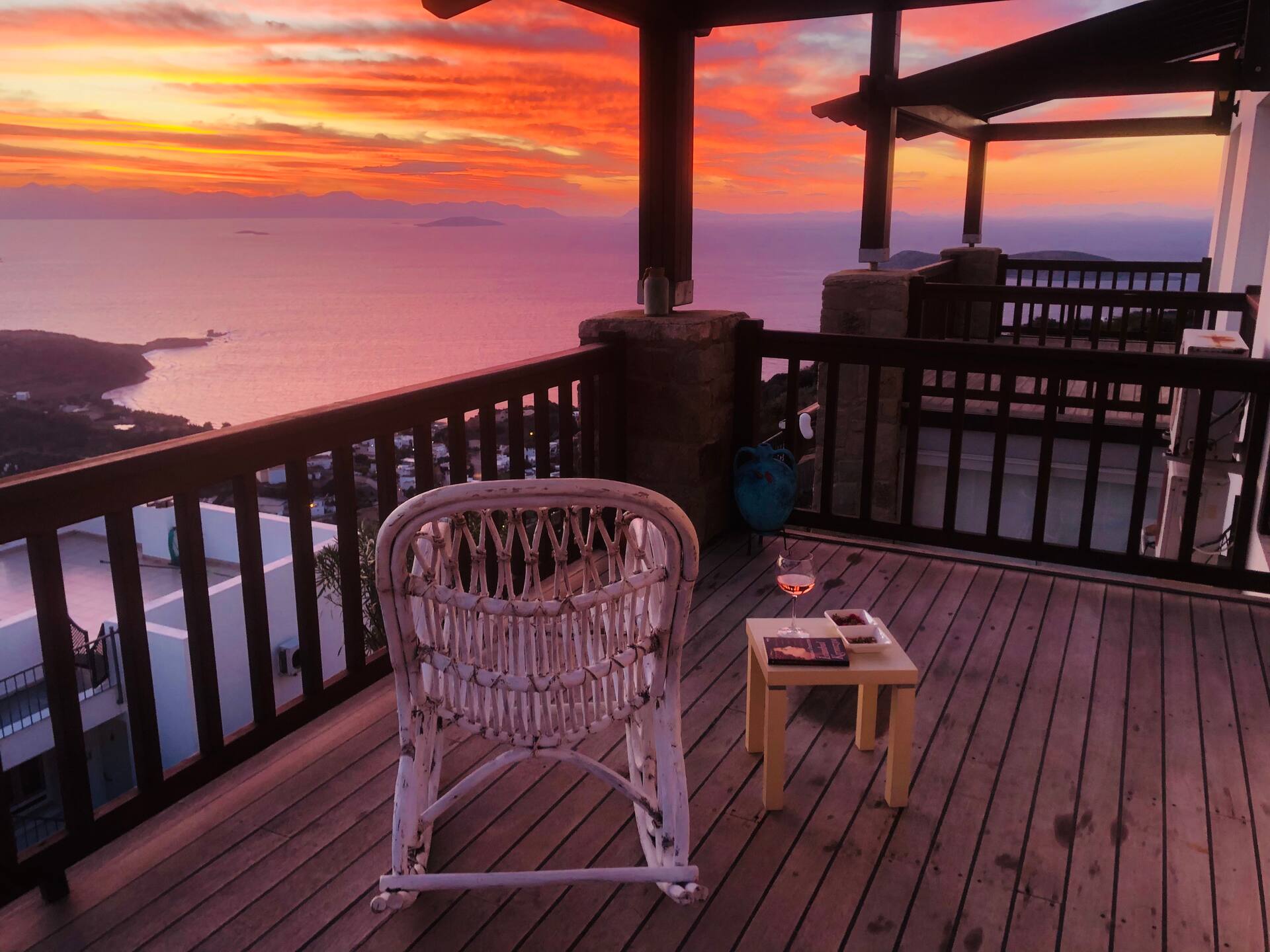 Breathtaking View in an Isolated Place: Private Terrace