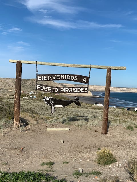 Dream beach in Peninsula Valdés