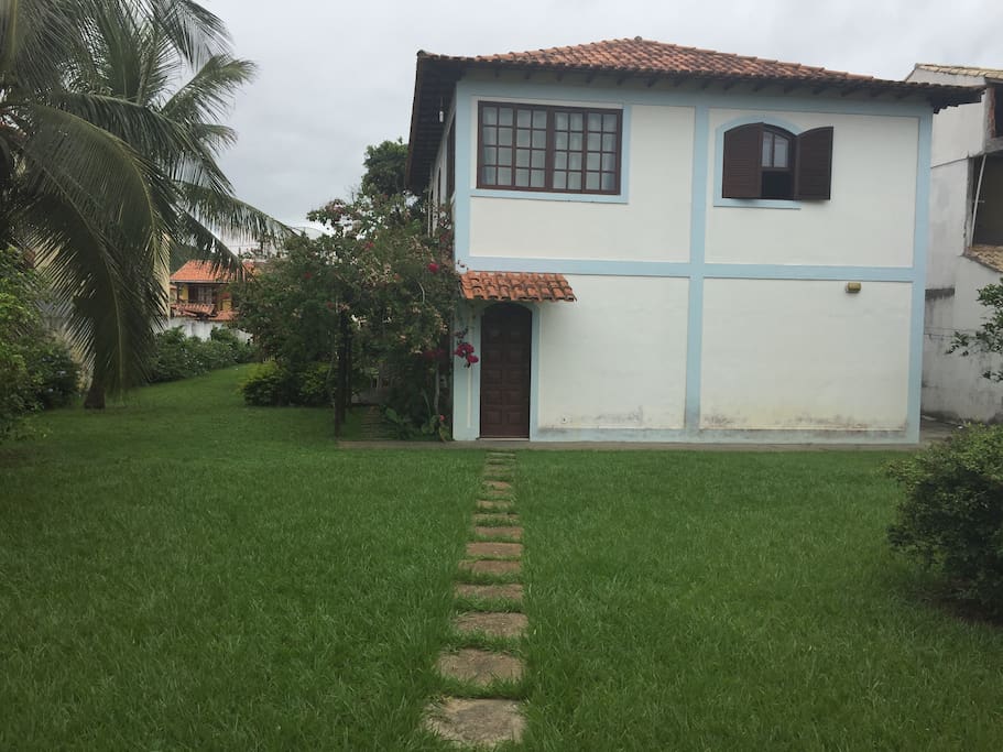 Vista do fundo do terreno