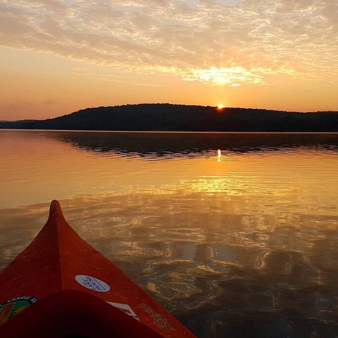 Sunset on Lake St Peter