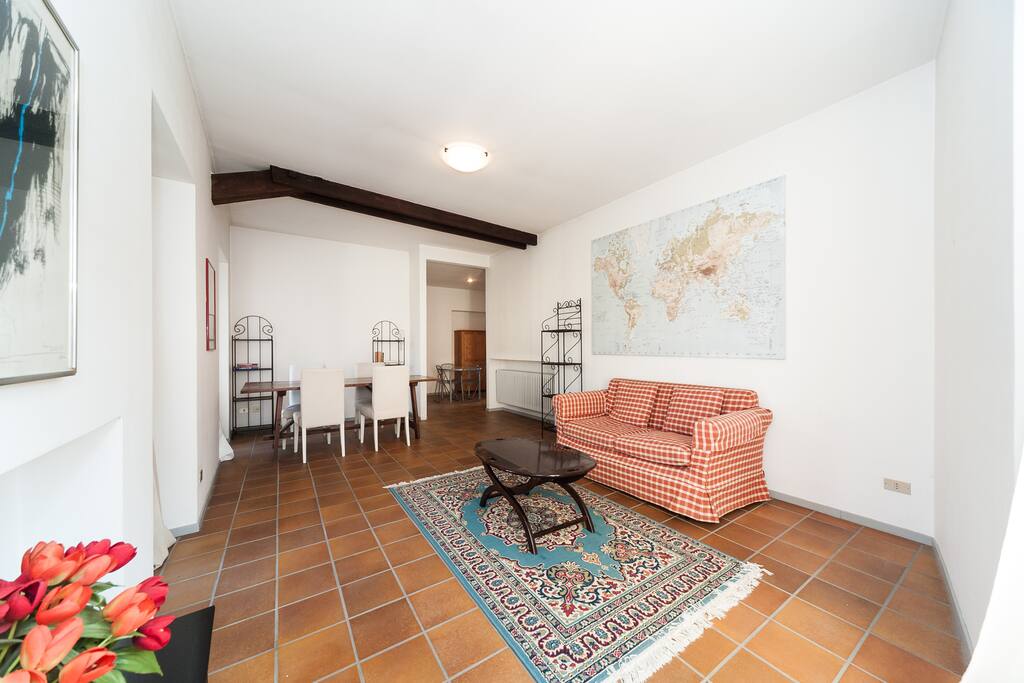 The living room