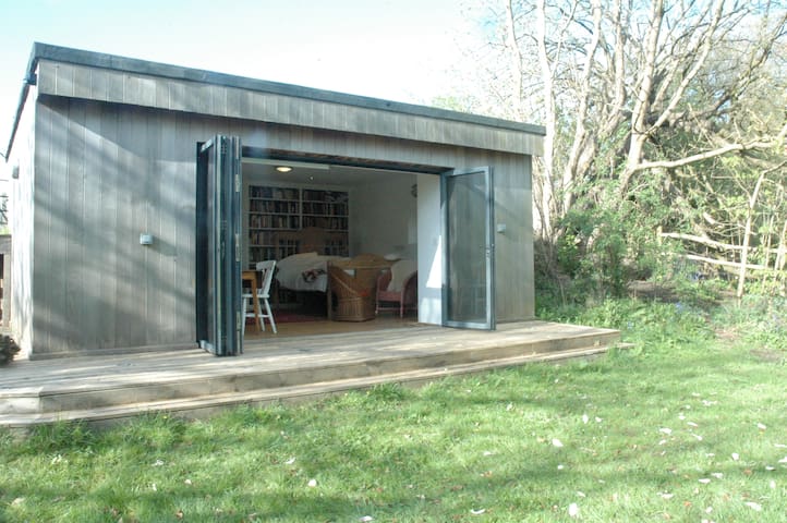 Our pod, glamping with a view