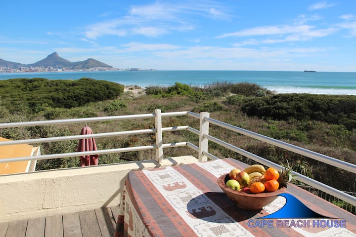 Cape beach house right on the beach