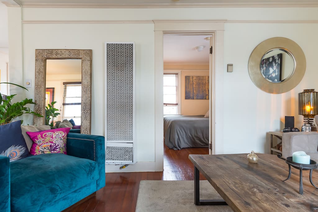 Wide open layout of the house provides for easy access to all rooms.