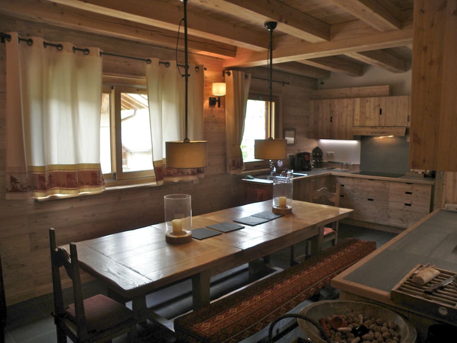 cuisine salle à manger toute équipée