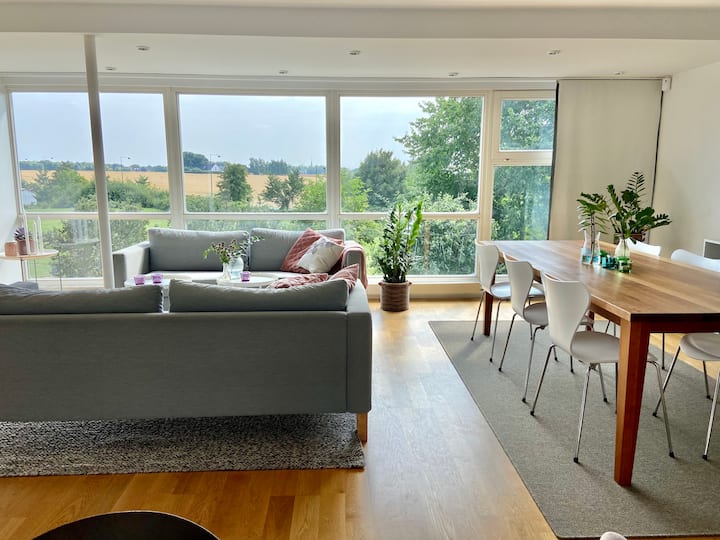 House with a view in beautiful outskirts of Lund