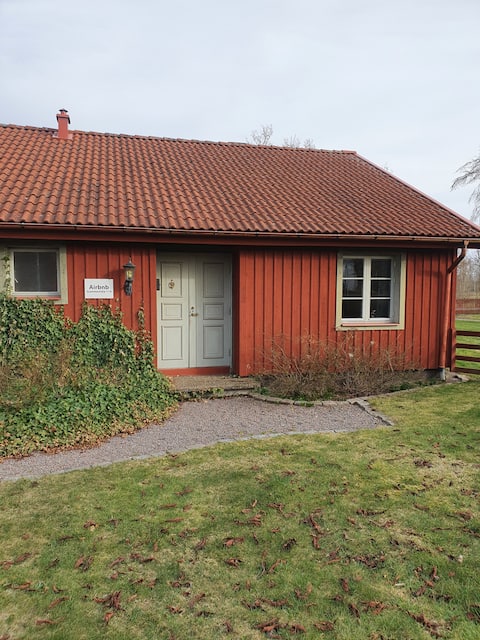 Quiet location in the countryside, lots of animals and nature