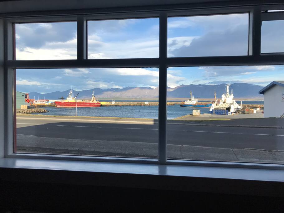 View from lounge window