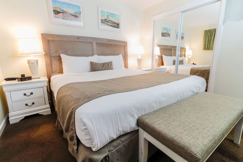 King bed