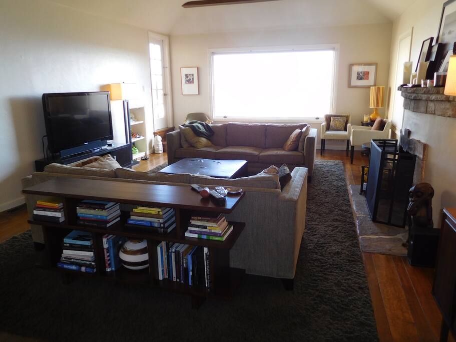 Main Level - Living Room (city views from picture window)