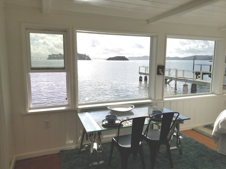 VIEW OF DINING TABLE INSIDE UNIT