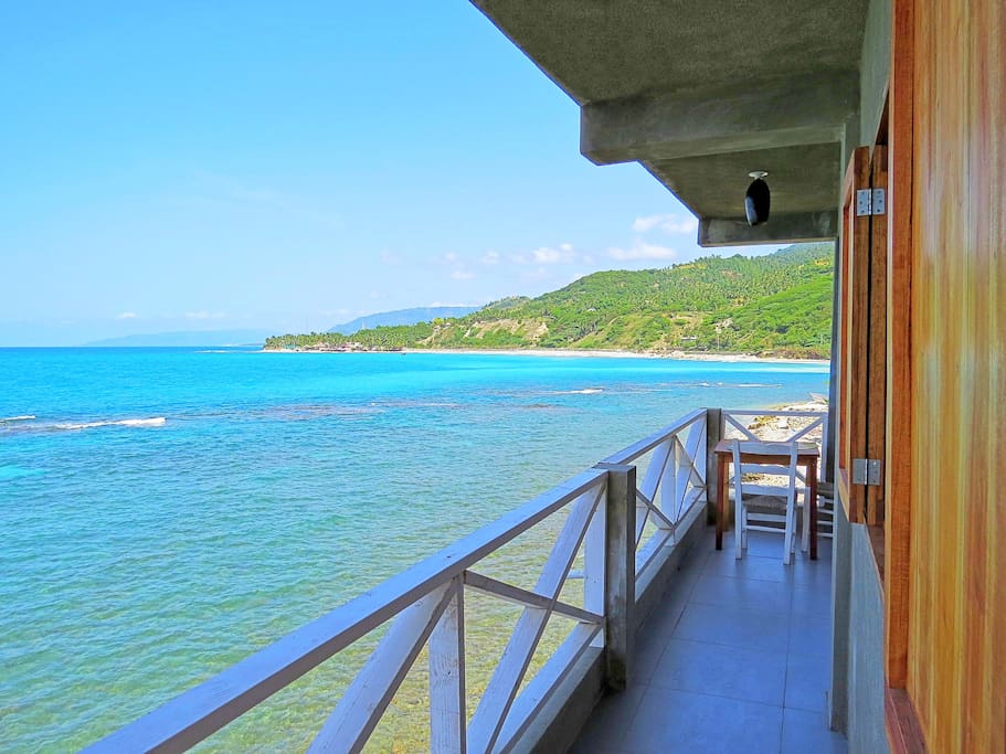 Enjoy the breathtaking view from Your Private Ocean Balcony.