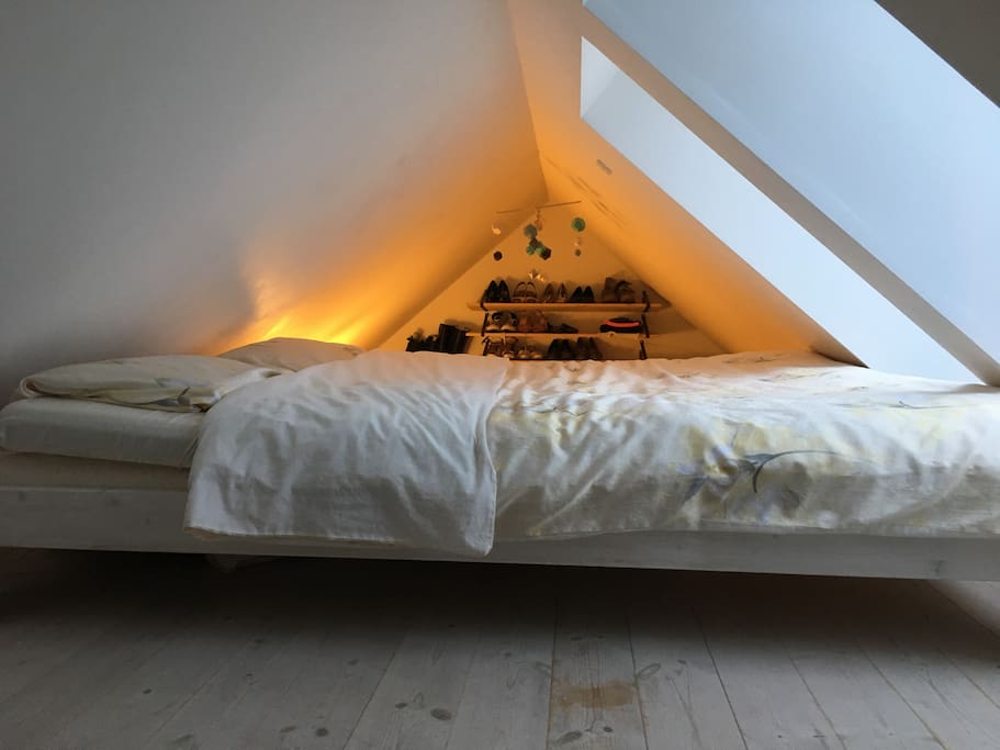 Sleeping room on the second floor