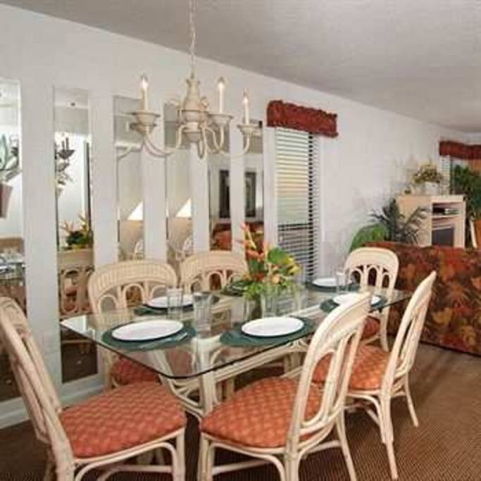 example of dining/family room