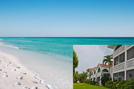 Rare walkout condo on Sanibel beach