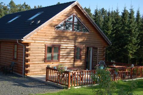 The log cabin "Sovgot" by Legoland
