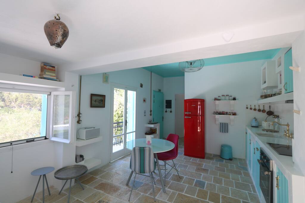 Modern Greek design with traditional twist