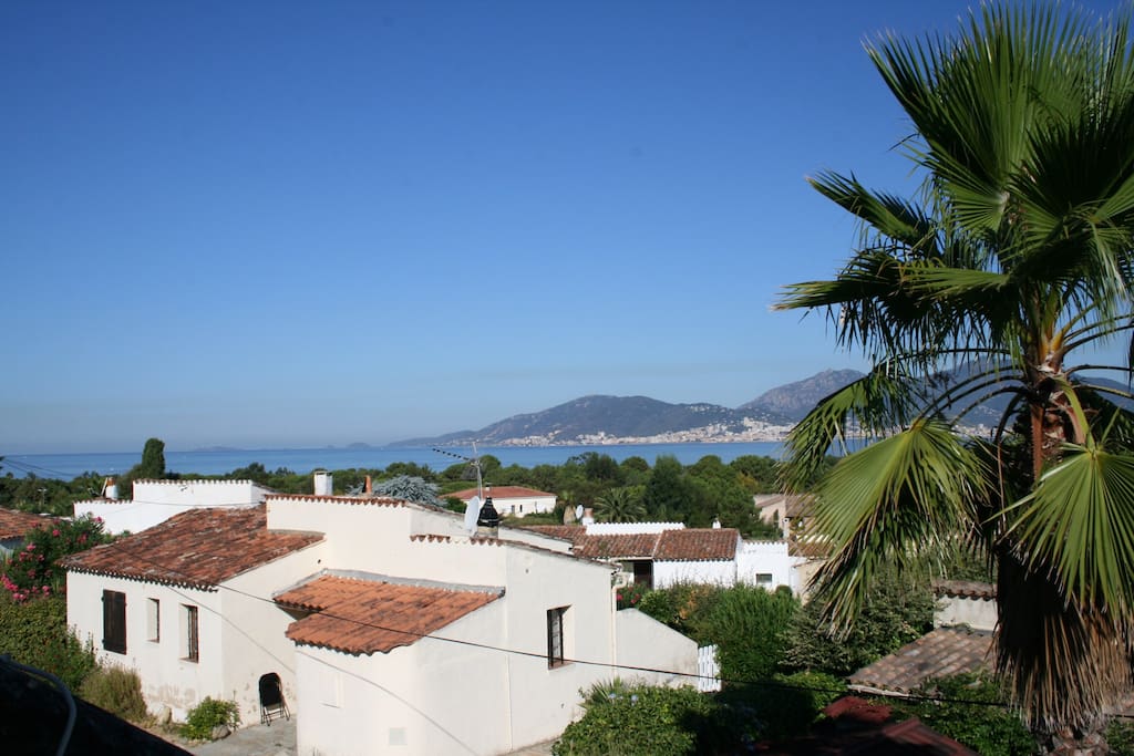 Vue mer de la terrasse