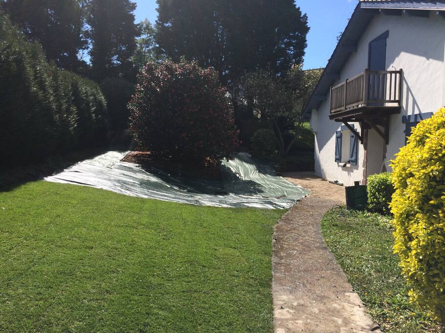 entrée du jardin