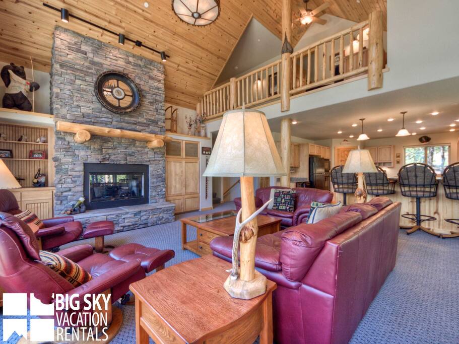 Big Sky Montana, Bear Track Lodge, Living, 2