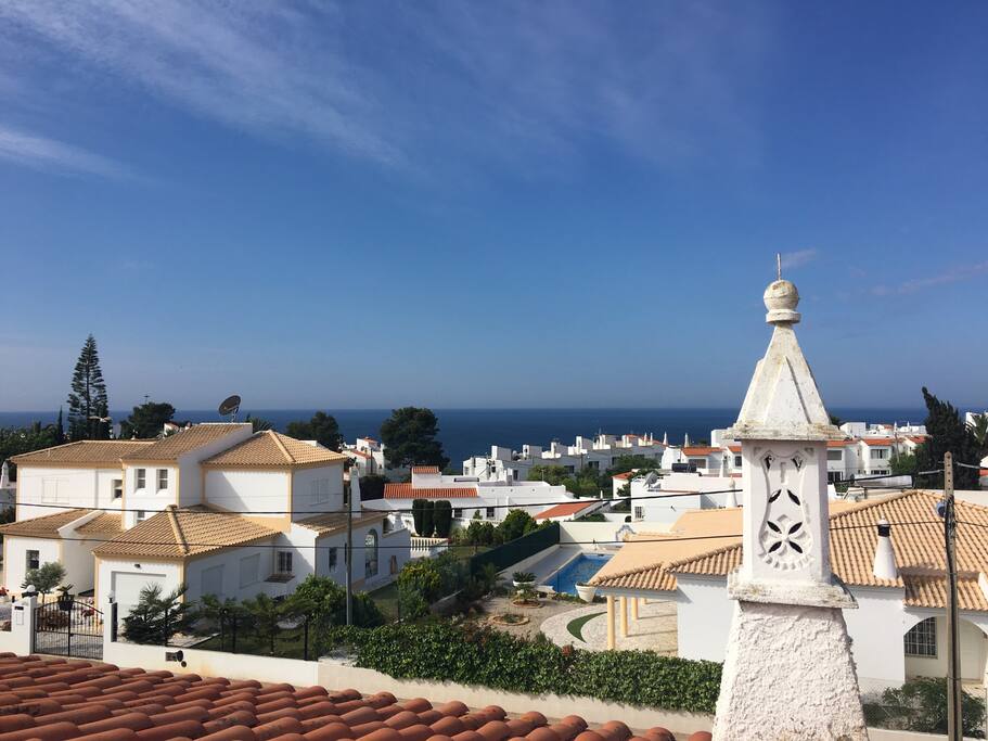 View from the roof of the Green Elephant place!