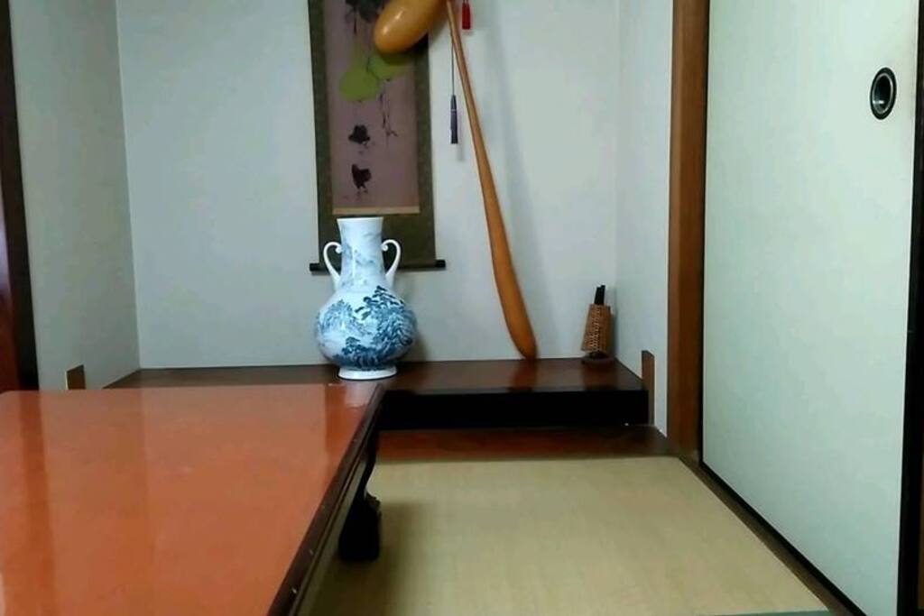 床の間のある和室です。