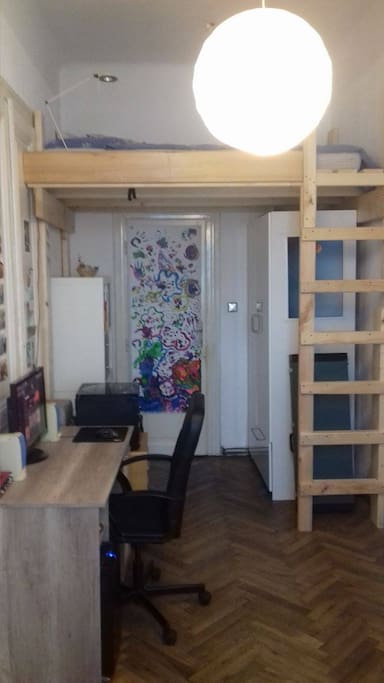 The room