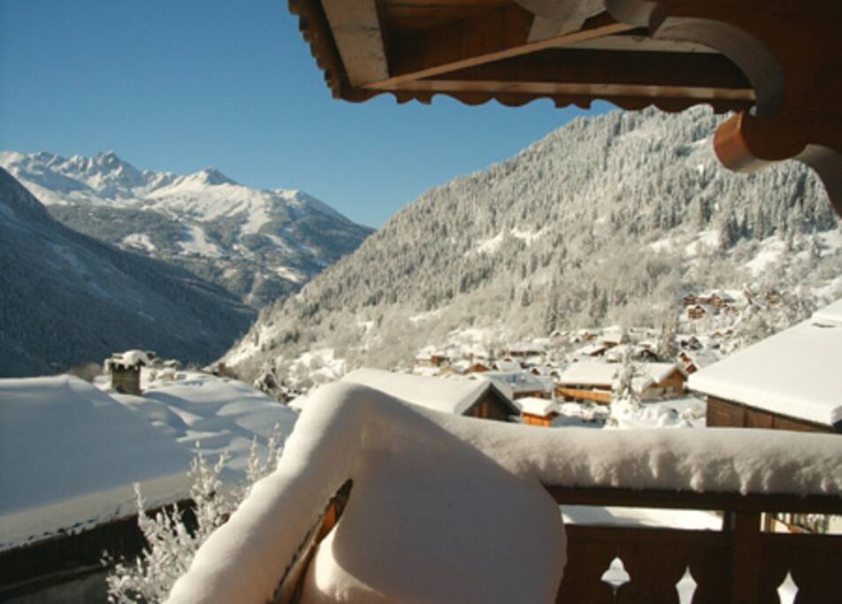Vue des balcons