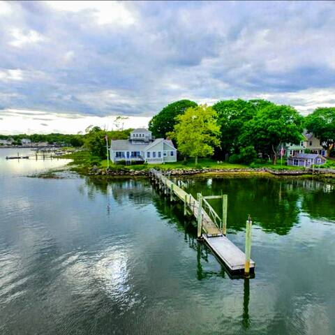 Haigh House, waterfront home in Wickford village