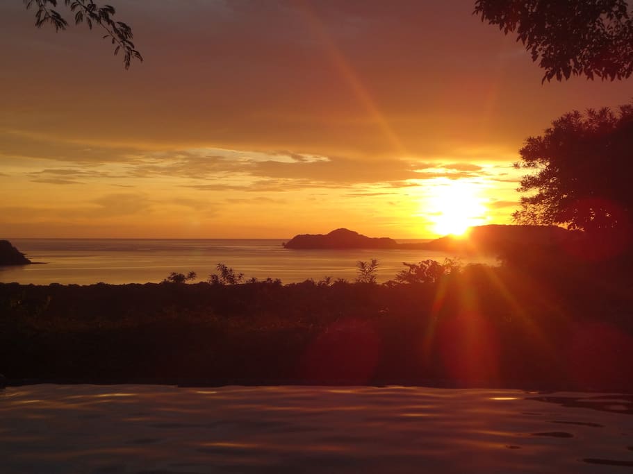 The sunsets from the pool are spectacular!