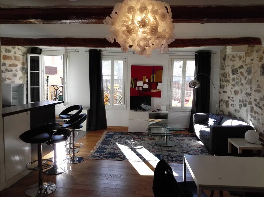 salon, salle à manger de 35m2
