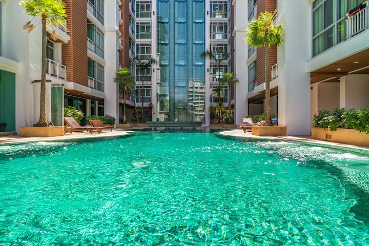 Cute 1 Bedroom Apartment, 37 sq.m.@Patong beach