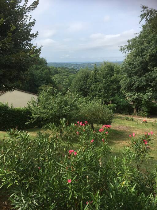 Le point de vue depuis la chambre