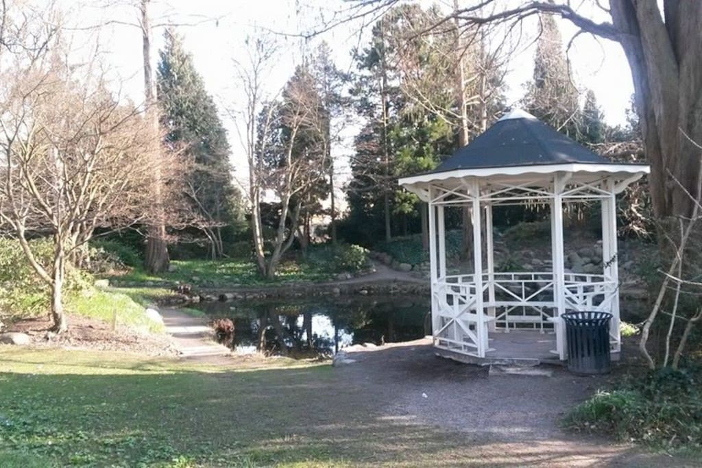 Near by park, early spring