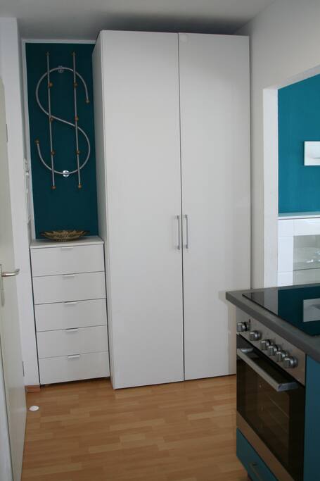 Eingangsbereich mit großem Kleiderschrank