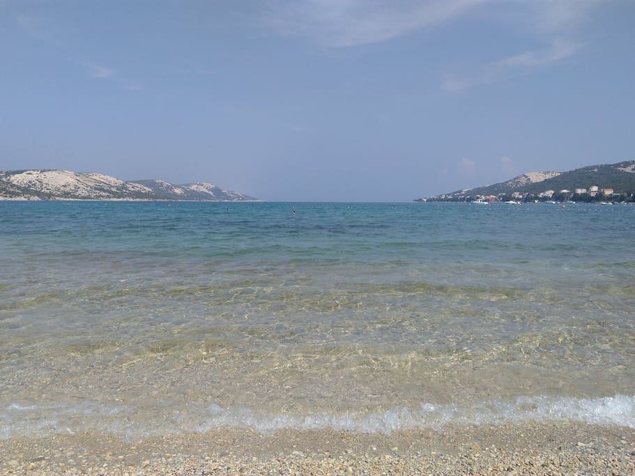View from beach, 10 meters from the apartmant