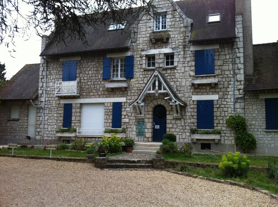 maison vue d'ensemble rapprochée