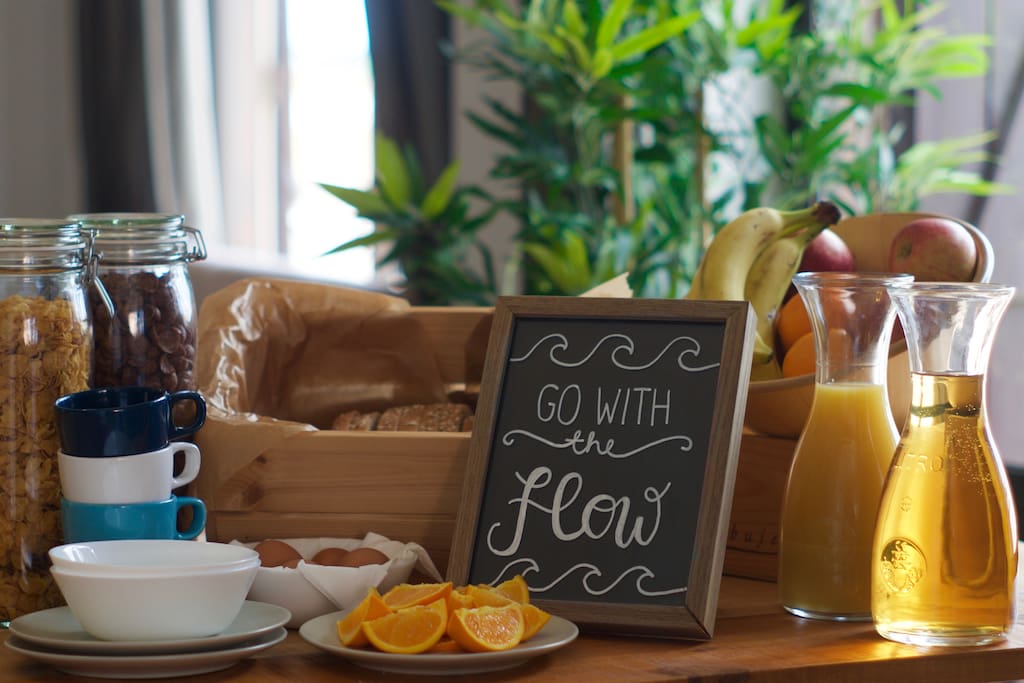 Enjoy our delicious and healthy complimentary breakfast.