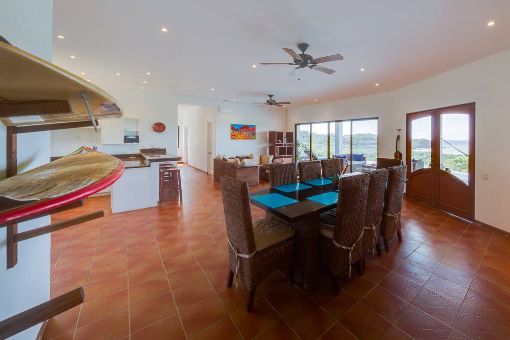 Open concept living space perfect for entertaining