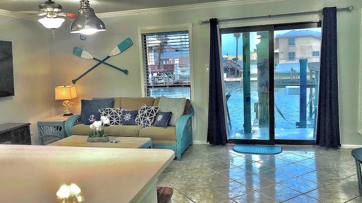 8/fishing Dock/ground Floor/hot Tub/beach/king Bed - North Padre Island, TX
