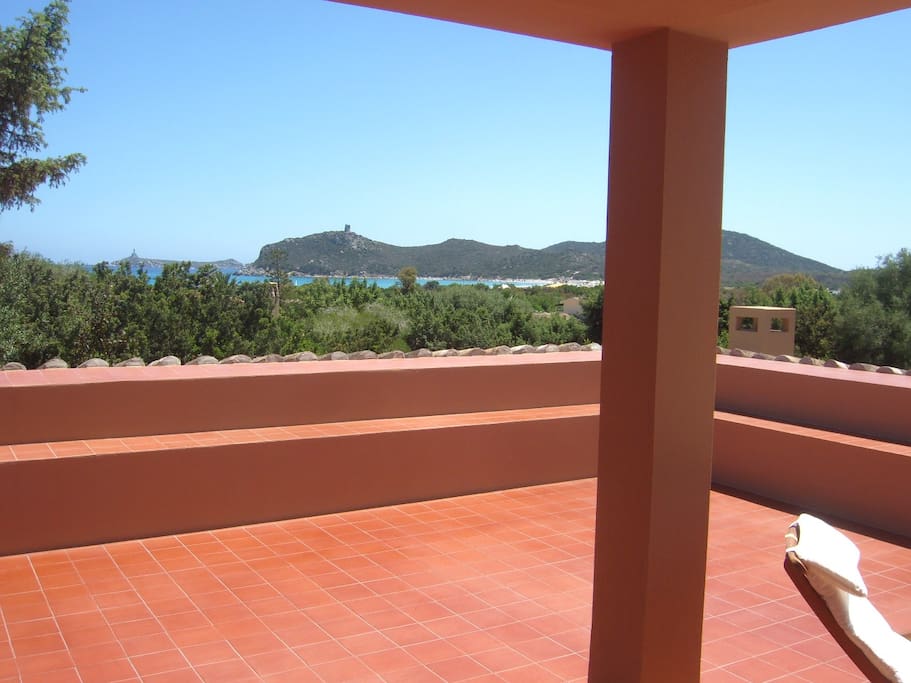 Vista dal terrazzo