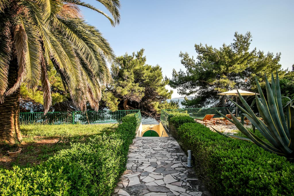 Charming mediterranian garden