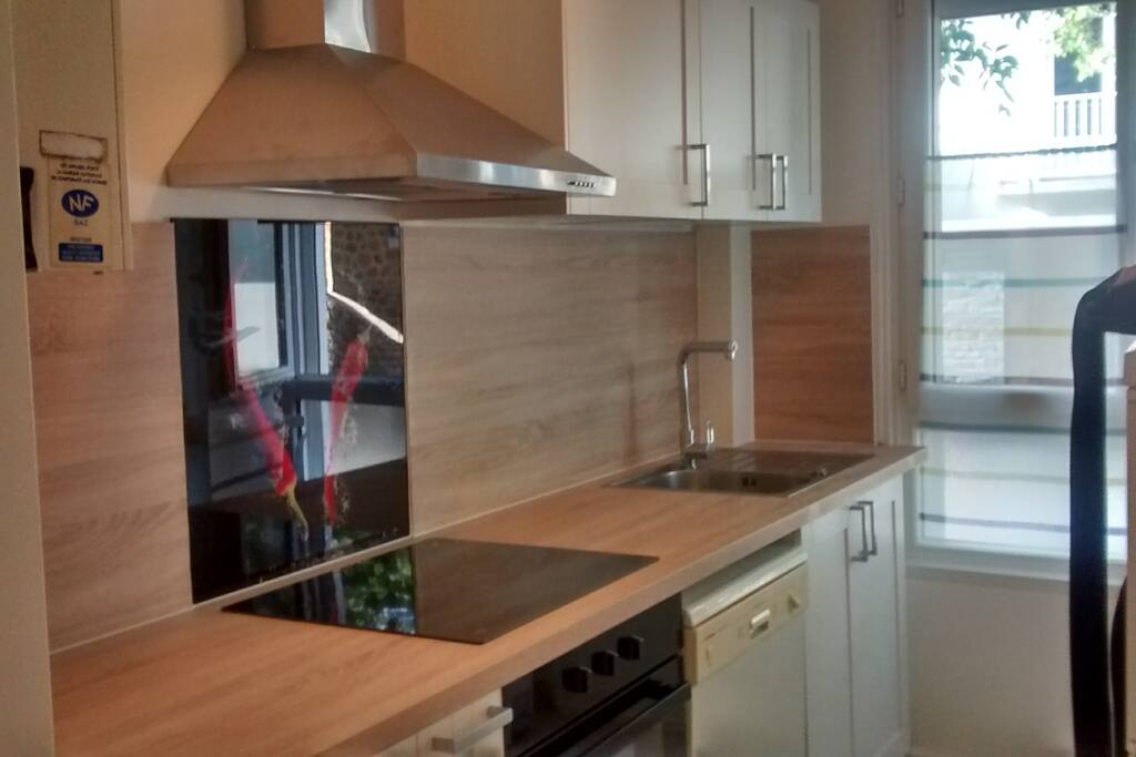 Cuisine neuve et fonctionnelle