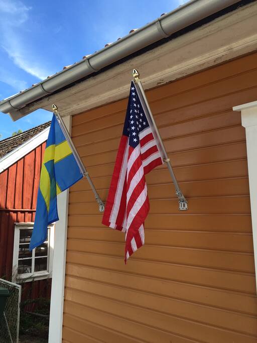Solbacka shared by Americans and Swedes