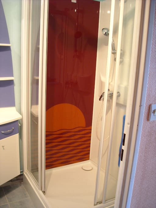 Douche récente