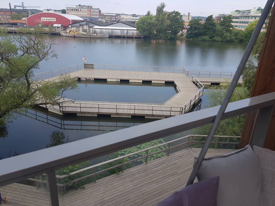 View from balcony