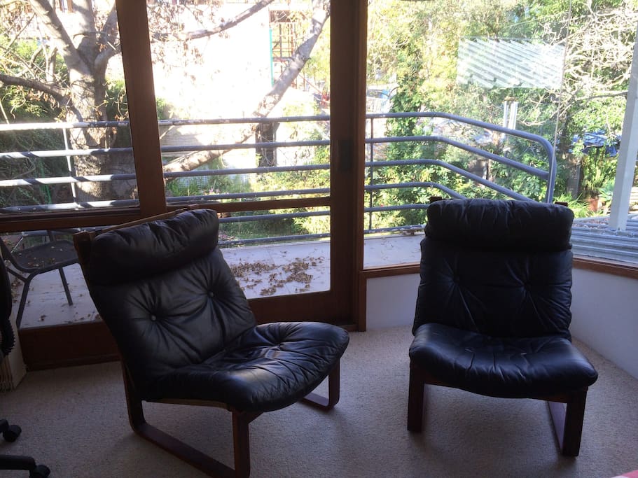 Guest room's view.