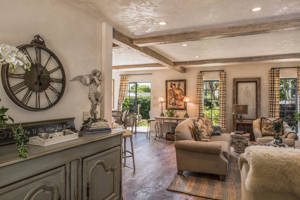 Main house entry