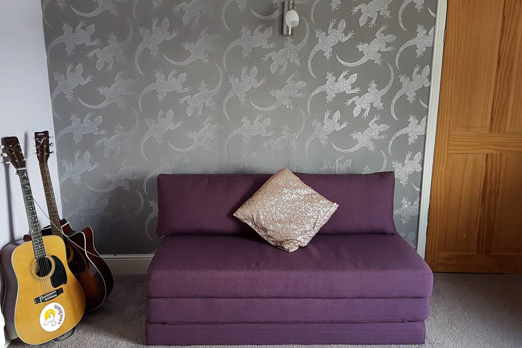 Purple Lizard Bedroom