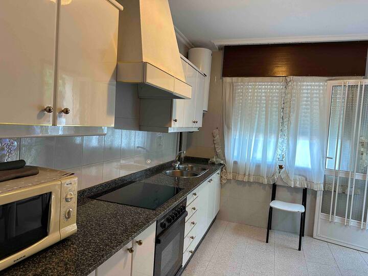 Villa in Laranxeira: Garden and Terrace on the mountain.